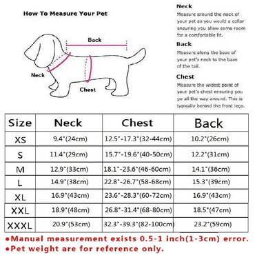 Reflective Dog Coat - Waterproof and warm