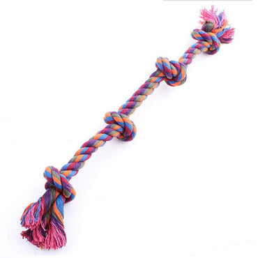 Dog Bite Rope Toys Pet Grind Tooth Toys Cotton Rope