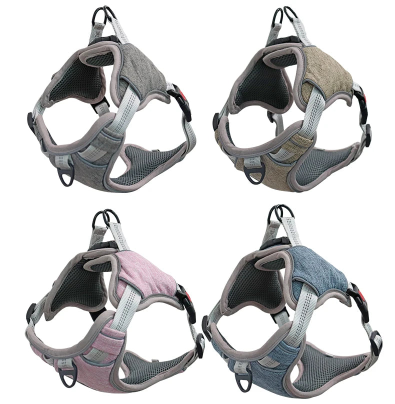 Dog Harness For Medium Large Dogs, Adjustable Buckle