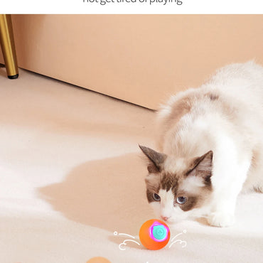 Cat Bouncing Ball Automatic Rolling Ball Interactive Training Self-moving Electric