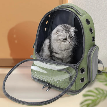 Pet Cat  Travel Backpack for Cats Small Dogs Breathable Cat Carrying Bag