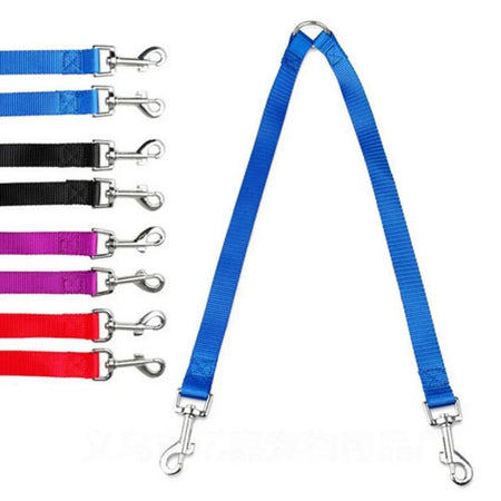 Double Coupler Dog Leash  -  Two in One