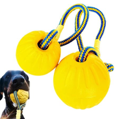 Pet Dog Toy Ball with Rope Outdoor Puppy Interactive Training Toy