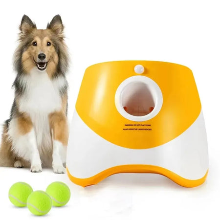 Dog ball Launcher  Automatic Pet Dogs Chase Toy Interactive