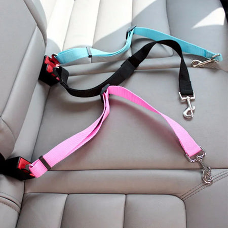 Pet Car Seat Belt Lead Clip, Safety Lever ,Leash Cat Dog Harness