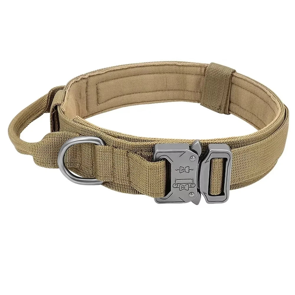 Tactical Dog Collar Adjustable Duarable Nylon