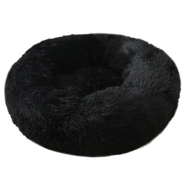 Pet Dog Bed for Dog Large Cat House Round Plush Mat Sofa Pet Calming Bed Dog Donut Bed Pet Bed with Zipper Removable Cover