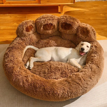 Fluffy Dog Bed Plush,