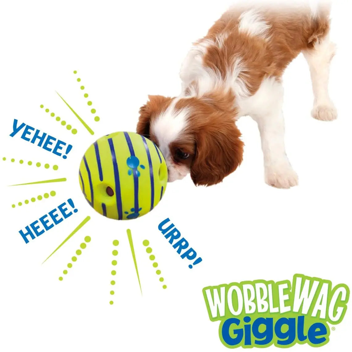 Wobble Wag Giggle Glow Ball Dog Toy