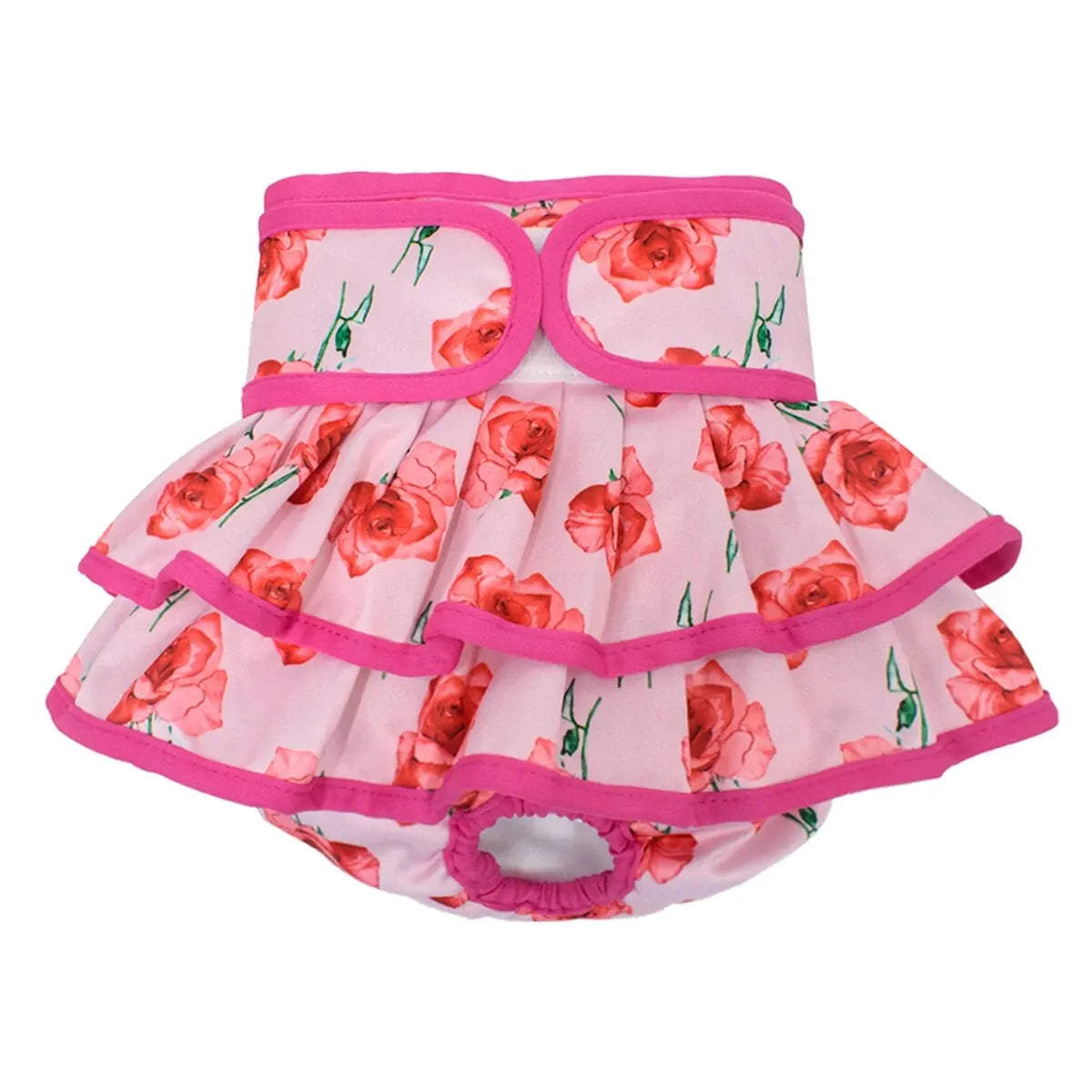 1PC Female Dog Diaper Dress Highly Absorbent Dog Diapers for Girl Dogs, Washable Dog