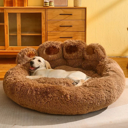 Fluffy Dog Bed Plush,