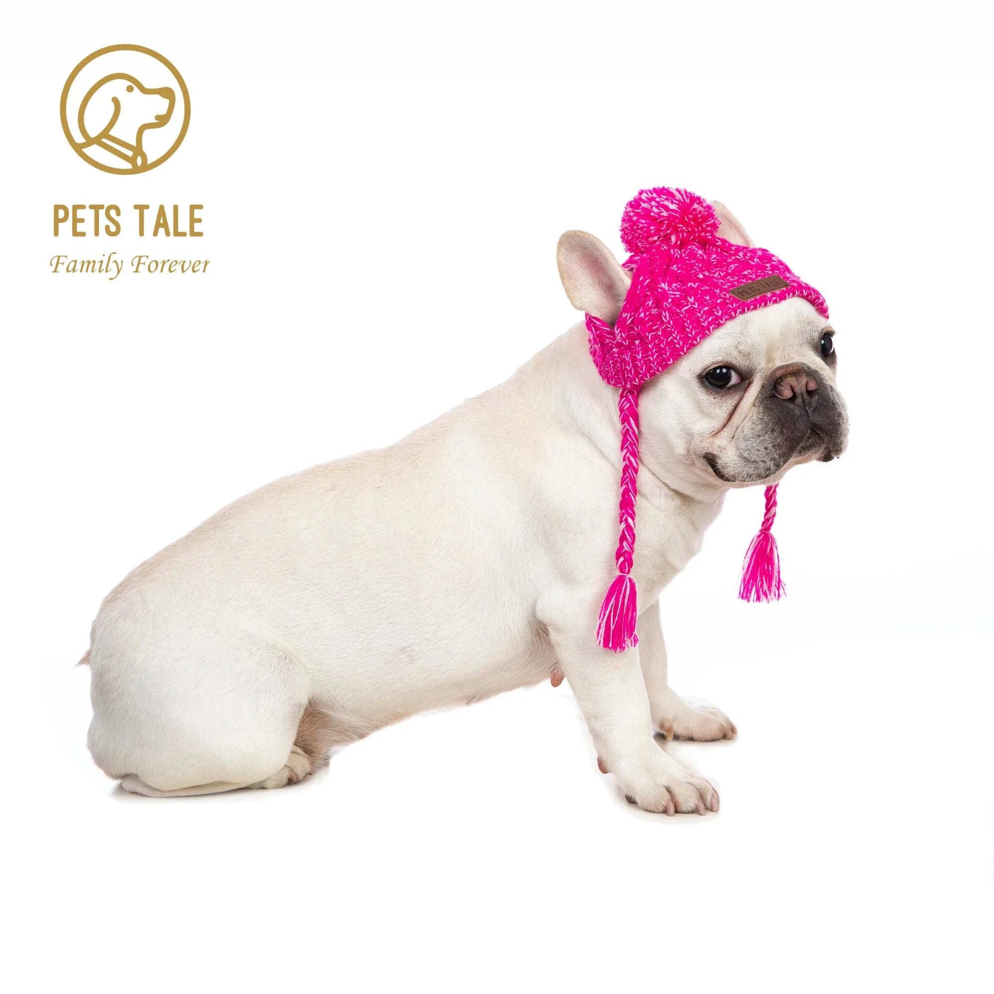 Winter Soft Dog Hats, Warm Knitted Hat.