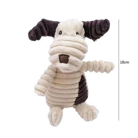 Corduroy Dog Toy   Squeaky