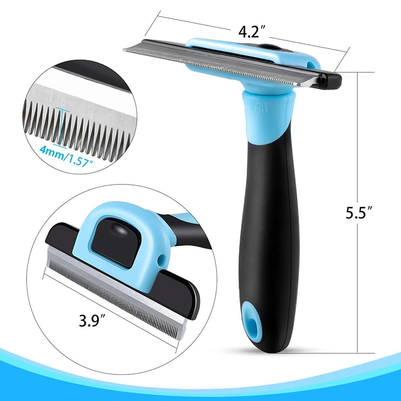 Comb Brush Pet Hair Remover Deshedding Tool