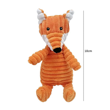 Corduroy Dog Toy   Squeaky