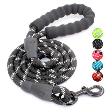 1.5m Leash with Reflective & Comfortable Padded Handle