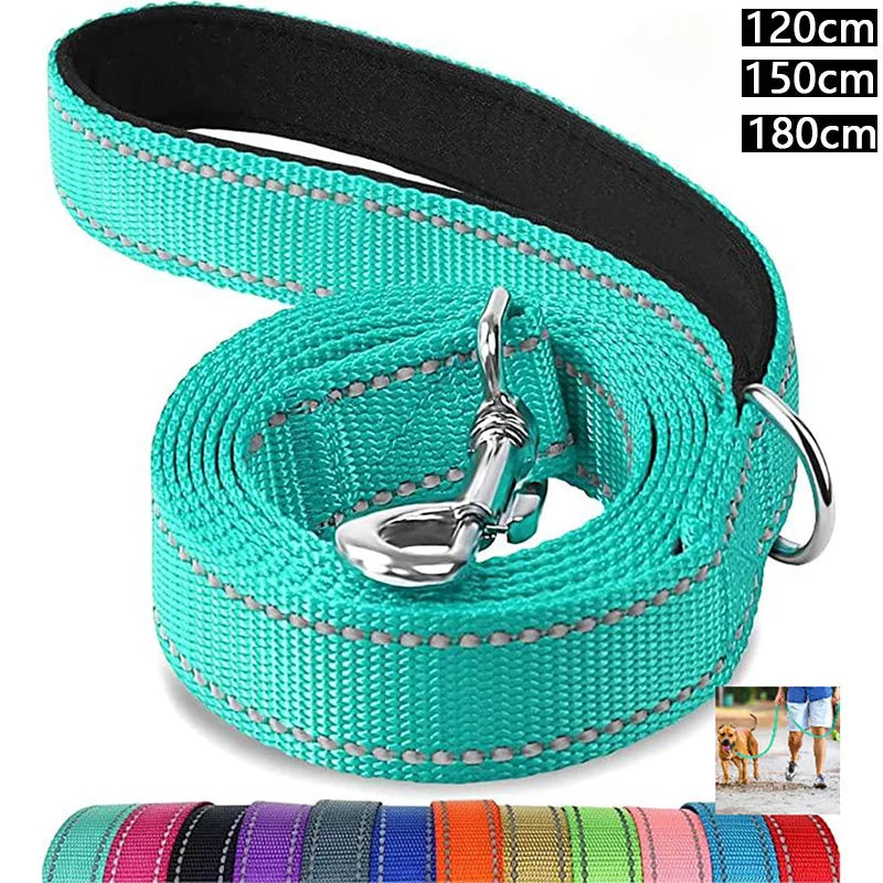 Cats Dogs Harness Collar Lead Strap Night Reflection