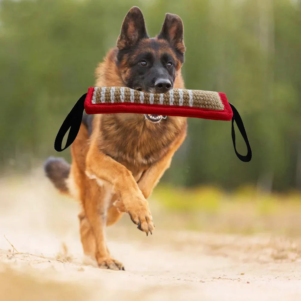 Durable Dog Training Tug Toy Dog Bite Stick Pillow