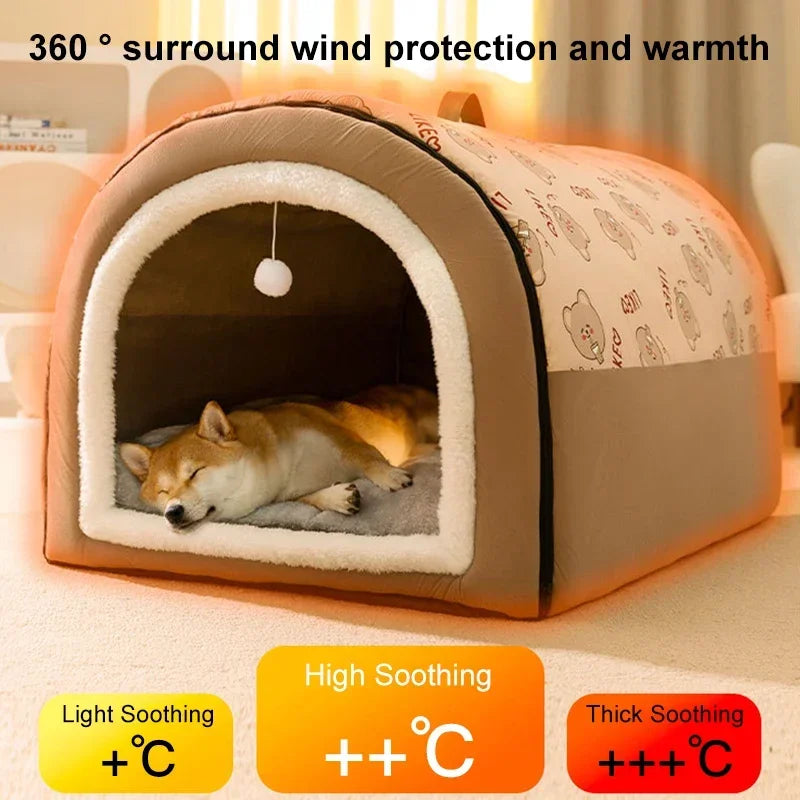 Big Dog Kennel Warm Winter Dog House