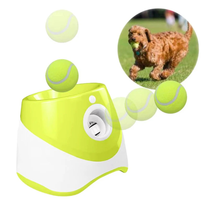 Dog ball Launcher  Automatic Pet Dogs Chase Toy Interactive