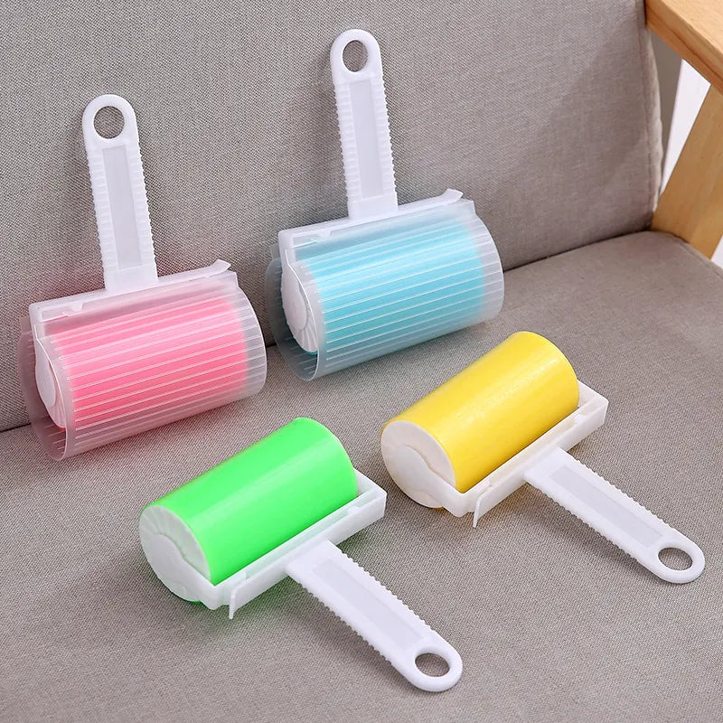 Washable Clothes Hair Sticky Roller Reusable Pet Hair Remover Sticky Roller