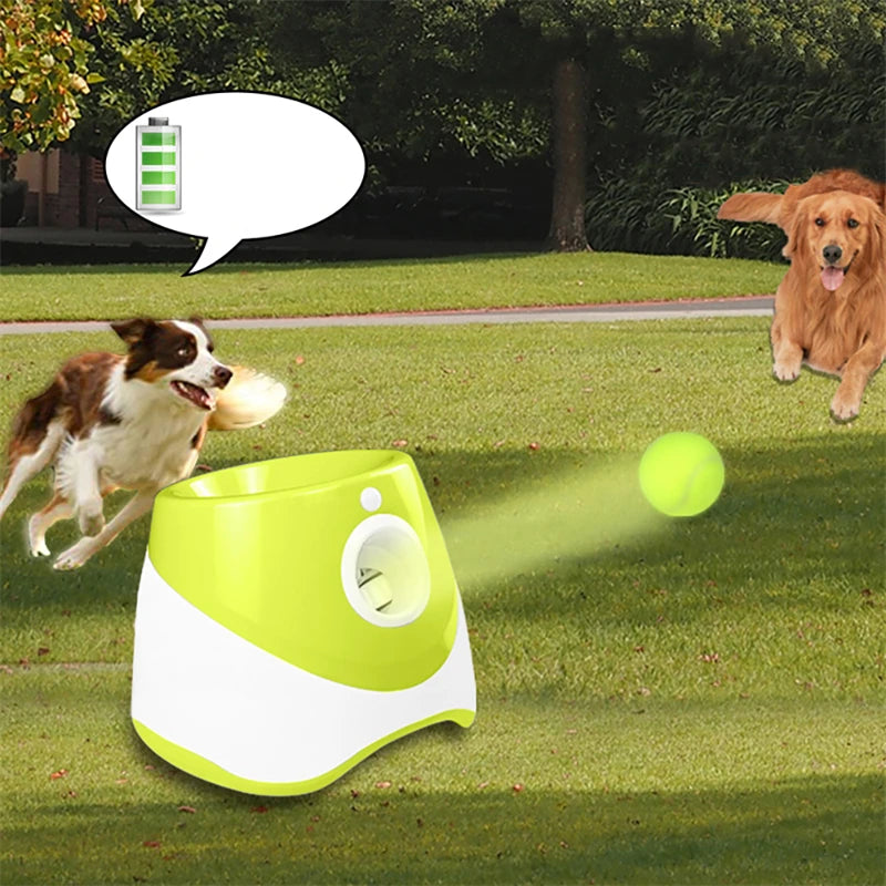 Dog ball Launcher  Automatic Pet Dogs Chase Toy Interactive