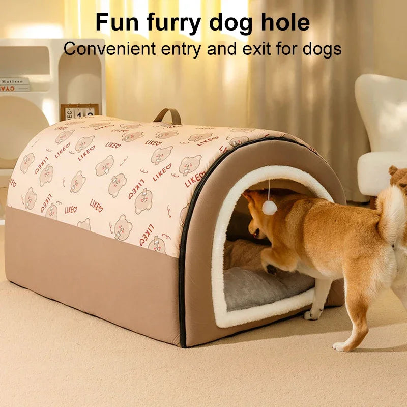 Big Dog Kennel Warm Winter Dog House