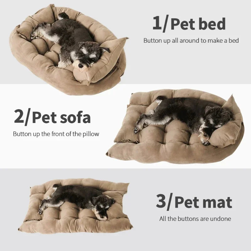 Pet Dog Bed Dogs Cat Sleeping Bed