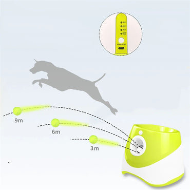 Dog ball Launcher  Automatic Pet Dogs Chase Toy Interactive